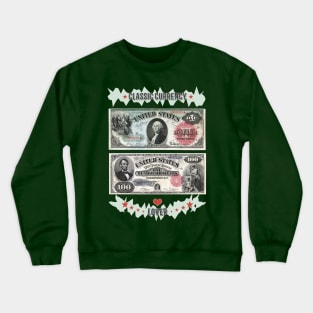 Classic Currency Lover Crewneck Sweatshirt